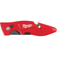 Milwaukee 48-22-1901 Couteau utilitaire rabattable Fastback, 2" lame, lame en Acier au carbone, poign&eacute;e en M&eacute;tal
