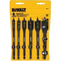 DEWALT DW1587 Heavy-Duty Spade Bit Set, 6 Pieces
