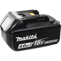 Makita 196401-9 Battery, Lithium-Ion, 18 V, 4.0 A