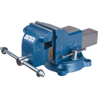 Aurora Tools TYL098 Heavy-Duty Bench Vise, 4" Jaw Width