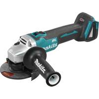 Makita DGA504Z LXT Brushless Angle Grinder with Thumb Switch (Tool Only), 5" Wheel, 18 V