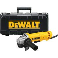 DEWALT DWE402K Ensemble petite meuleuse d'angle, 4-1/2", 120 V, 11 A, 11000 Tr/min
