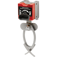 Mag-Mate HH035R On/Off Magnetic Hanging Hooks, 5-3/4" Length, 1-3/4" Diameter, 35 lbs. Capacity