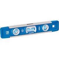 True Blue<sup>®</sup> Torpedo Level, 9" L, Aluminum, 3 Vials, Magnetic  TYO641 | TENAQUIP