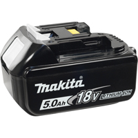 Makita 196675-2 Battery, Lithium-Ion, 18 V, 5.0 A