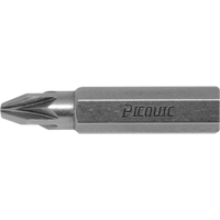 Picquic IBT21032 Stubby Multi-Bit Screwdriver -Replacement Bit, Pozidriv, 2, 1/4" Drive