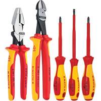 Knipex 9K 98 98 22 US Insulated High Leverage Set, 1000 V, 5 Pcs