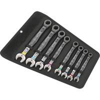 Wera Tools 05020012001 6000 Joker Wrench Set, Combination, 8 Pieces, Imperial
