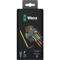 Wera Tools 5073599001 L-Key Set, 9 Pcs., Torx&reg;
