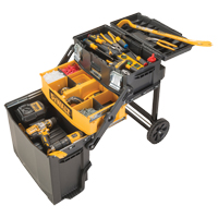 DEWALT DWST20880 Multi-level Workshop, 16-3/16" W x 21-1/2" D x 28-13/16" H, Black