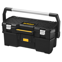 DEWALT DWST24070 Tote with Power Tool Case, 12-13/16" W x 24 D x 11-3/16" H, Black