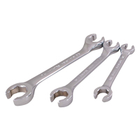 Gray Tools FL3S Wrench Set, Flare Nut, 3 Pieces, Imperial