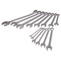 Gray Tools MC214 Wrench Set, Combination, 14 Pieces, Metric