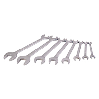 Gray Tools ME8A Wrench Set, Open-Ended, 8 Pieces, Metric