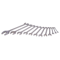 Gray Tools OE12LR Wrench Set, Open-Ended, 12 Pieces, Imperial