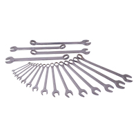 Gray Tools TU19 Wrench Set, Combination, 19 Pieces, Imperial