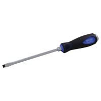 Gray Tools 86306 Slotted Screwdriver, 1/4", 10-1/4" L, Cushion Grip Handle