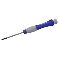 Gray Tools 85840 Slotted Screwdriver, 5/32" Tip, Round, 6-1/2" L, Plastic Handle