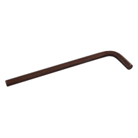 Gray Tools 68212XL Extra Long Hex Key, Hex End, 3/16" x 6.3" L, L Shape