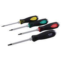 Gray Tools 5693A Square Recess Screwdriver Set, 4 Pcs.