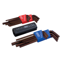 Gray Tools 68723 Long Arm Ball & Hex Key Set, 22 Pcs., Metric & Imperial