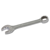 Gray Tools 63214 Cl&eacute; mixte courte, 12 pans, 7/16", Fini Chrome