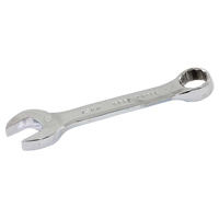 Gray Tools 64212 Stubby Combination Wrench, 12 Point, 12 mm, Chrome Finish