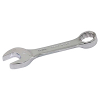 Gray Tools 64218 Stubby Combination Wrench, 12 Point, 18 mm, Chrome Finish