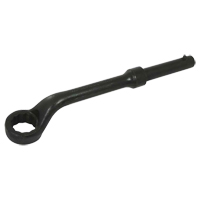 Gray Tools 66532 Strike-free Leverage Wrench, 12 Point, 32 mm, 45° Offset, Black Oxide Finish
