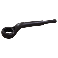 Gray Tools 66632 Strike-free Leverage Wrench, 12 Point, 1", 45° Offset, Black Oxide Finish