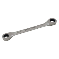 Gray Tools 561820 Double Box End Gear Ratcheting Wrench, 12 Point, 9/16" x 5/8", Plain Finish