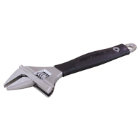Adjustable Wrench, 8-1/4" L, 1-1/2" Max Width, Polished  TYQ423 | TENAQUIP