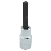 Gray Tools MDW8L Bit Socket, Hex, 8 mm x 81 mm L, 1/2" Square Drive Drive
