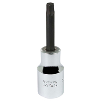 Gray Tools TX640 Socket, Torx&reg;, T-40 x 3" L, 1/2" Square Drive Drive