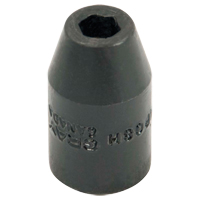 Gray Tools P2434 Socket, Impact, 1-1/8", 1/2" Drive, 6 Points