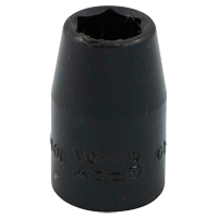 Gray Tools MTP10 Douille, Chocs, 10 mm, Prise 3/8", 6 pans