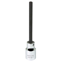 Gray Tools MTW5L Douille &agrave; embout, 5 mm x 3-7/8" lo, Prise 3/8"