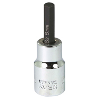 Gray Tools MTW6 Bit Socket, 6 mm x 2" L, 3/8" Drive
