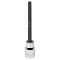 Gray Tools MTW6L Extra Long Bit  Socket, 6 mm x 4" L, 3/8" Drive