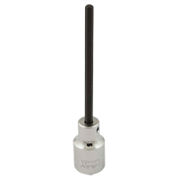 Gray Tools TW5L Extra Long Bit  Socket, 5/32" x 7/10" L, 3/8" Drive