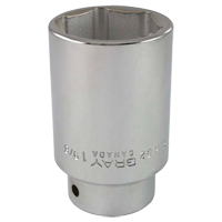 Gray Tools RLH52 Douille, 1-5/8", Prise 3/4", 6 pans