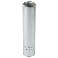 Gray Tools VL10 Socket, 5/16", 1/4" Drive, 6 Points