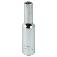 Gray Tools VL106 Douille, 3/16", Prise 1/4", 12 pans
