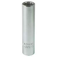 Gray Tools VL110 Douille, 5/16", Prise 1/4", 12 pans