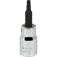 Gray Tools T620 Douille &agrave; embout, Torx, T20 x 2-1/8" lo, Prise 3/8"