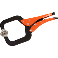 Grip-On 224-06 Locking Pliers, 7" Length, C-Clamp