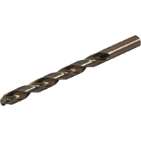 Gray Tools 9210-10.5M Drill Bit, High Speed Cobalt, 10.5 mm, 133 mm L, 135° Point Angle