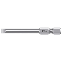 Wera Tools 05059466001 Power Screwdriver Bit, Slot, 3 mm Tip, 1/4" Drive Size, 2-3/4" Length