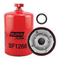 Baldwin Filters BF1266 BF1266 Spin-On Fuel/Water Separator with Drain