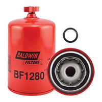 Baldwin Filters BF1280 BF1280 Spin-On Fuel/Water Separator with Drain
